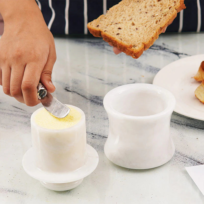 Marble Butter Keeper