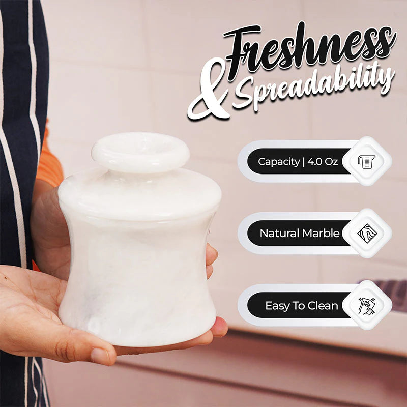 Marble Butter Keeper