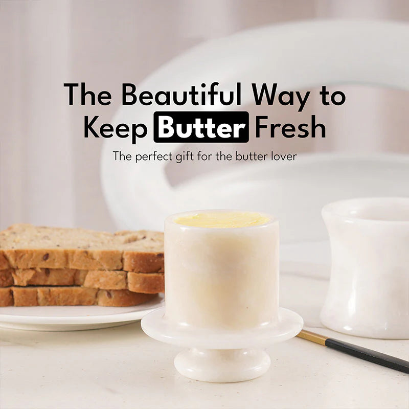 Marble Butter Keeper