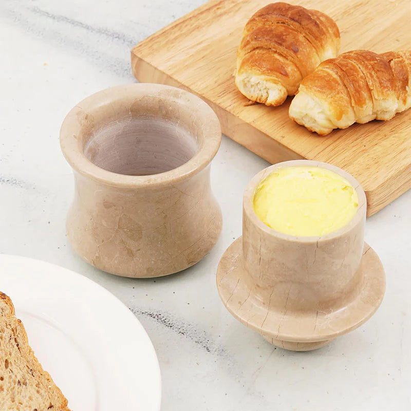 Marble Butter Keeper