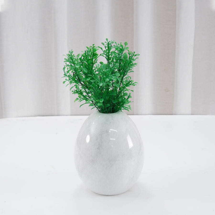 Marble Egg Vase