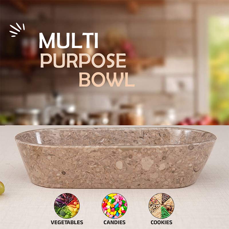 marble Dough Bowl