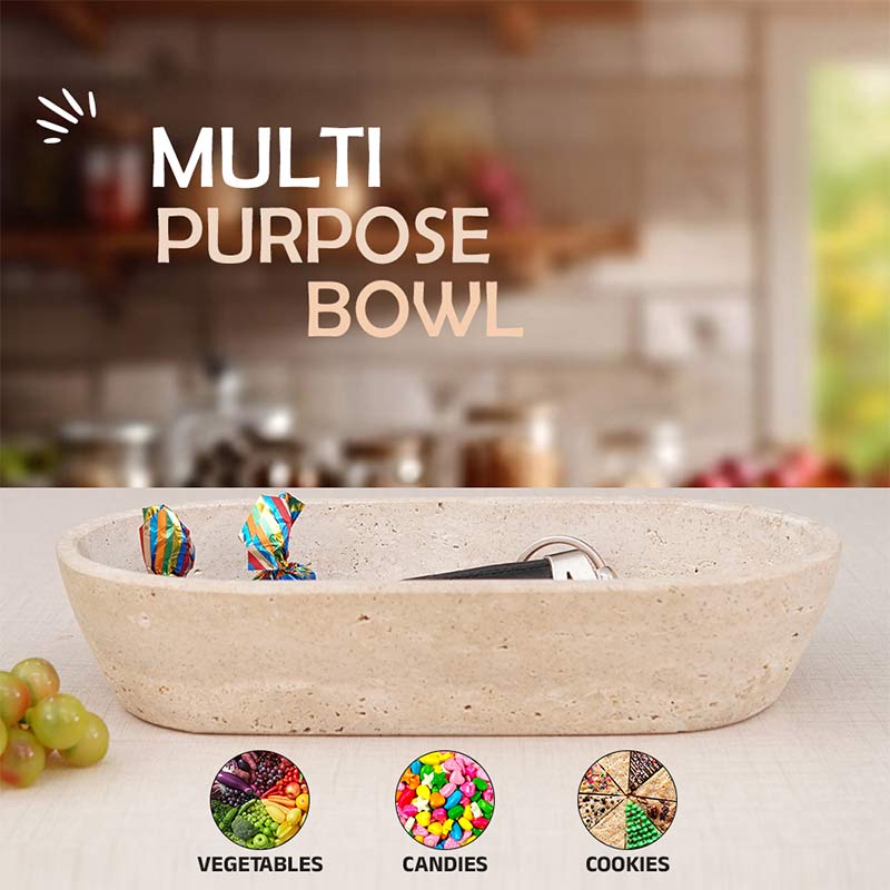 marble Dough Bowl