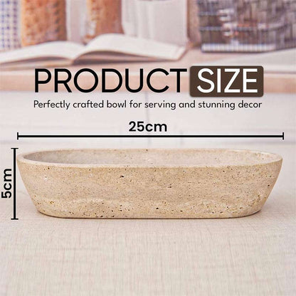 marble Dough Bowl