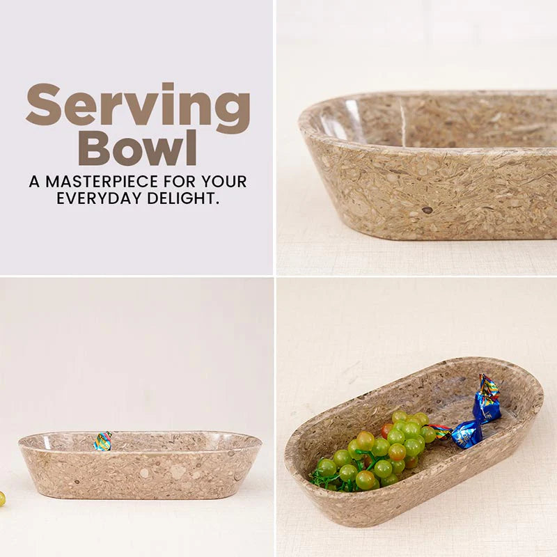 marble Dough Bowl