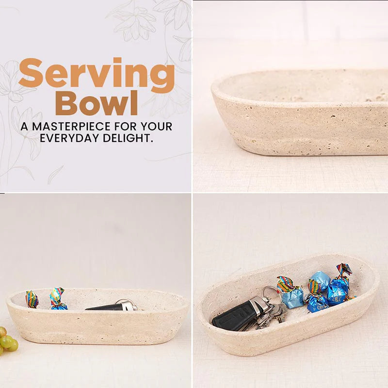 marble Dough Bowl