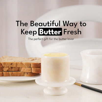 Marble Butter Keeper
